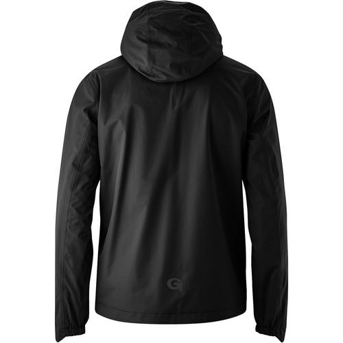 Rückansicht von Gonso SAVE Essential Regenjacke Herren Schwarz01100