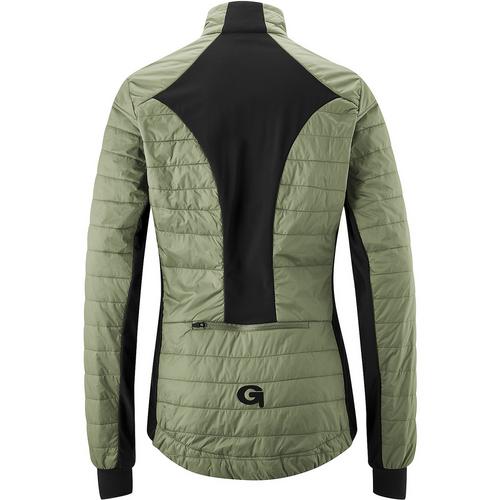 Rückansicht von Gonso Marmora Fahrradjacke Damen Moos1517