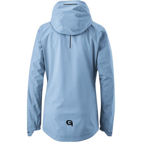 Rückansicht von Gonso SAVE Essential Regenjacke Damen Hellblau352