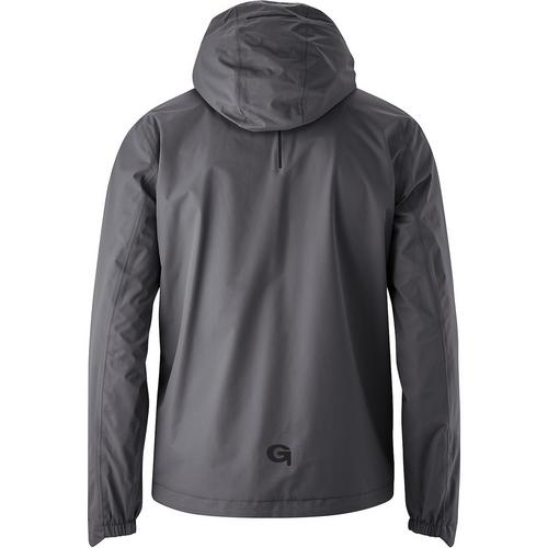 Rückansicht von Gonso SAVE Essential Regenjacke Herren Grau0611