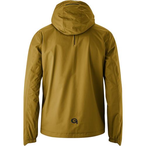 Rückansicht von Gonso SAVE Essential Regenjacke Herren Moos1518