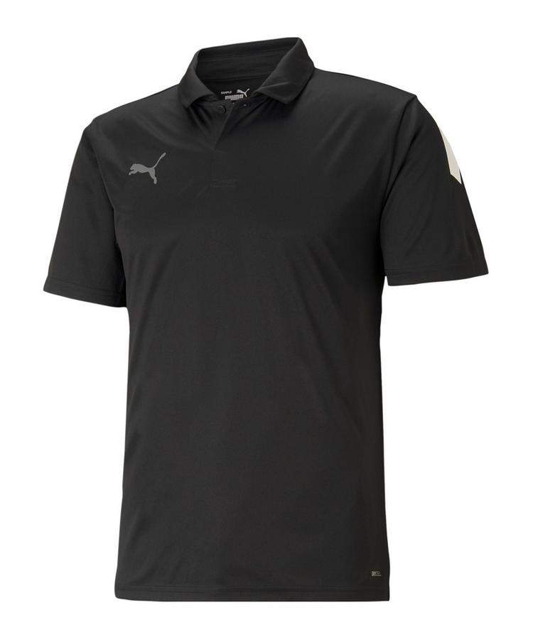 PUMA PUMA teamLIGA Sideline Polo Poloshirt Herren - schwarzweiss - 0 | SportScheck