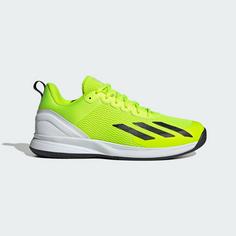 adidas Courtflash Speed Tennisschuh Tennisschuhe Lucid Lemon / Core Black / Cloud White