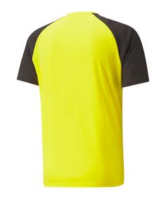 Rückansicht von PUMA teamPacer Trikot Fußballtrikot Herren gelbschwarz