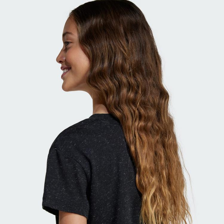 adidas adidas Essentials Kids T-Shirt Funktionsshirt Kinder - Black / White - 1 | SportScheck