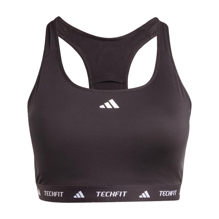 adidas adidas TECHFIT Sport-BH &ndash; Gro&szlig;e Gr&ouml;&szlig;en BH Damen - Black - 0 | SportScheck