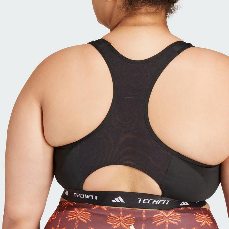 adidas adidas TECHFIT Sport-BH &ndash; Gro&szlig;e Gr&ouml;&szlig;en BH Damen - Black - 1 | SportScheck