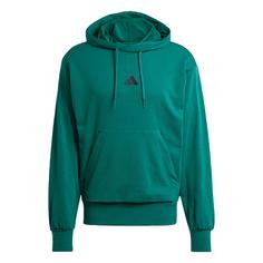 adidas Essentials Feelcozy French Terry Hoodie Hoodie Herren Collegiate Green / Black