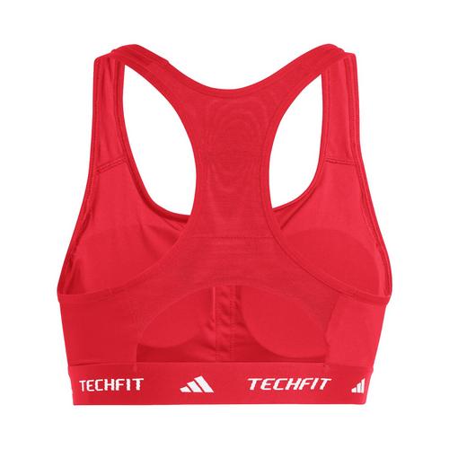 Rückansicht von adidas TECHFIT Sport-BH Sport-BH Damen Pure Ruby