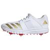 adidas Howzat Spike 20 Schuh Multifunktionsschuhe - Cloud White / Gold Metallic / Pure Ruby