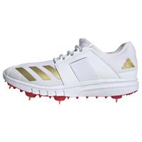 adidas Howzat Spike 20 Schuh Multifunktionsschuhe Herren - Cloud White / Gold Metallic / Pure Ruby