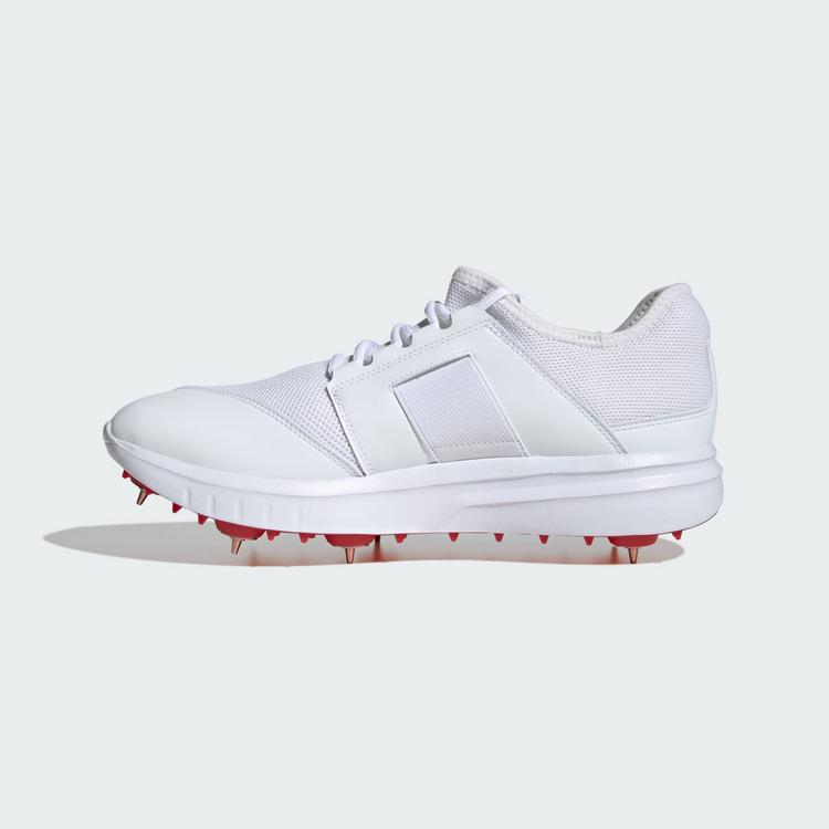 adidas adidas Howzat Spike 20 Schuh Multifunktionsschuhe Herren - Cloud White / Gold Metallic / Pure Ruby - 5 | SportScheck