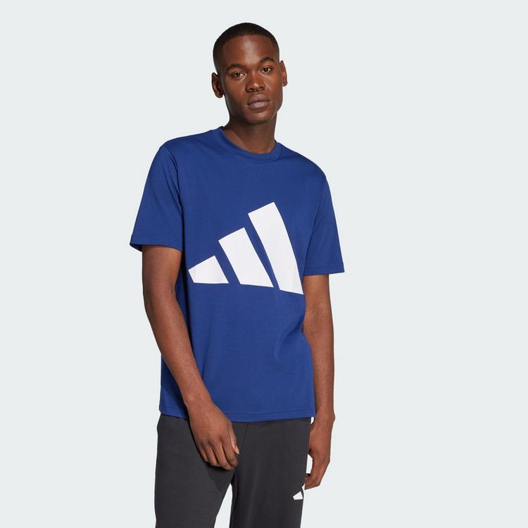 adidas adidas Essentials Big Logo T-Shirt T-Shirt Herren - Dark Blue / White - 0 | SportScheck