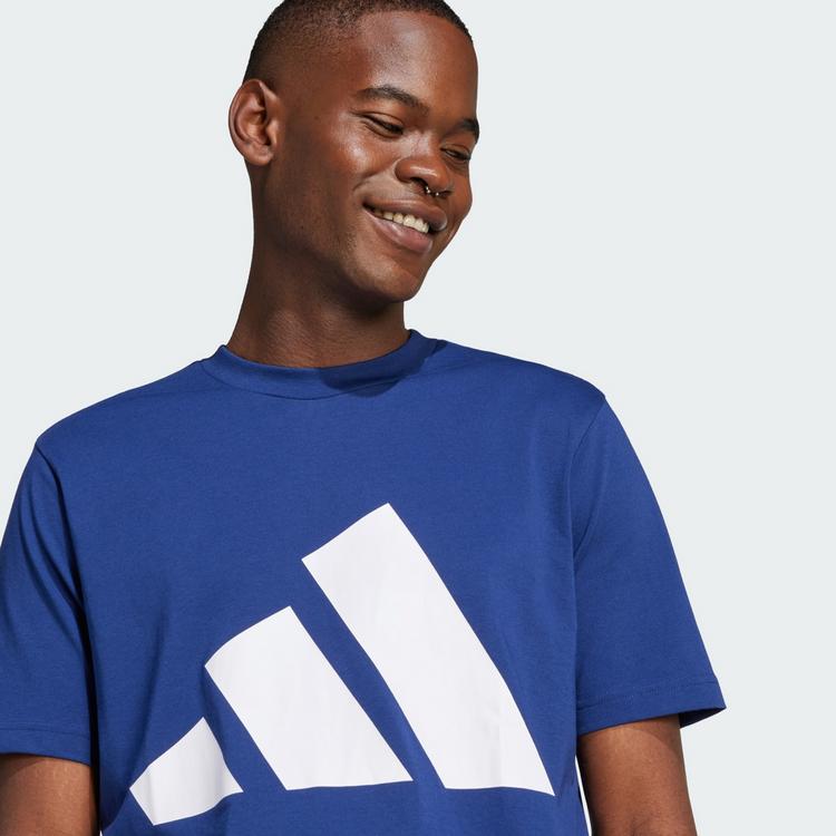 adidas adidas Essentials Big Logo T-Shirt T-Shirt Herren - Dark Blue / White - 1 | SportScheck