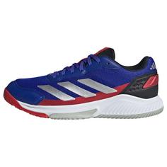 adidas Courtquick Padel Schuh Tennisschuhe Herren Lucid Blue / Silver Metallic / Lucid Red