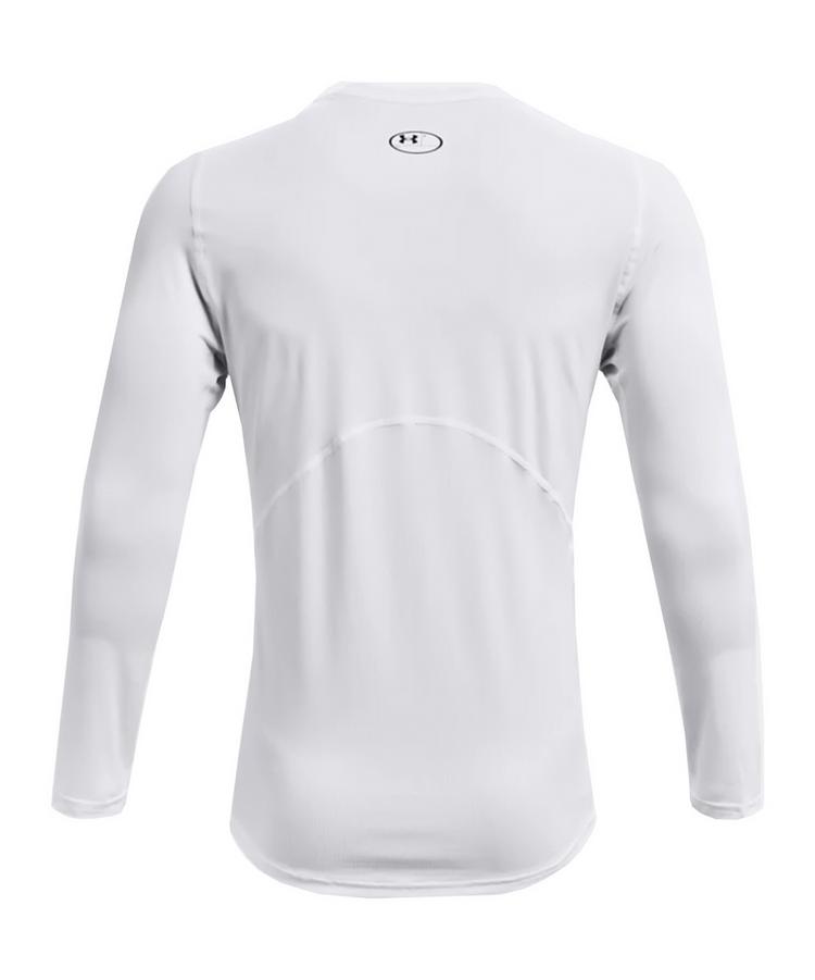 Under Armour Under Armour HG Fitted Sweatshirt Laufshirt Herren - weiss - 0 | SportScheck