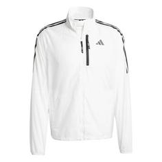 adidas Own the Run 3-Streifen Packable Jacke Laufjacke Herren White