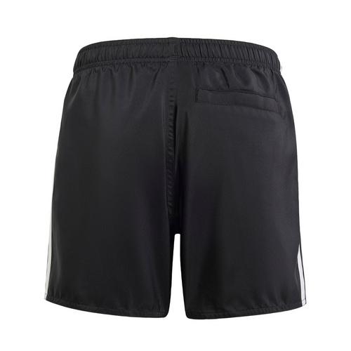 Rückansicht von adidas 3-Streifen Kids Badeshorts Badeshorts Kinder Black / White