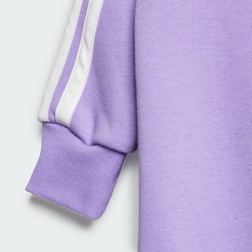 Rückansicht von adidas Essentials Kids Body Badeanzug Kinder Violet Fusion / White