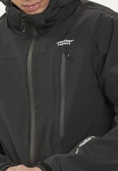 Rückansicht von Weather Report DELTON W-PRO15000 Regenjacke Herren 1001 Black