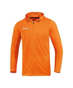 JAKO Run 2.0 Kapuzenjacke Kids Laufjacke Kinder Orange