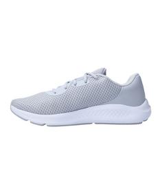 Rückansicht von Under Armour Charged Pursuit 3 Tech F002 Laufschuh Laufschuhe Herren grau