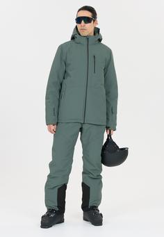 Rückansicht von Whistler Drizzle Skijacke Herren 3058 Balsam Green