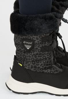 Rückansicht von ZigZag Wesend Stiefel Kinder 8002A Leopard