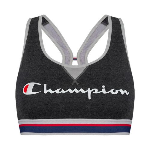 Rückansicht von CHAMPION Bustier BH Damen Grau