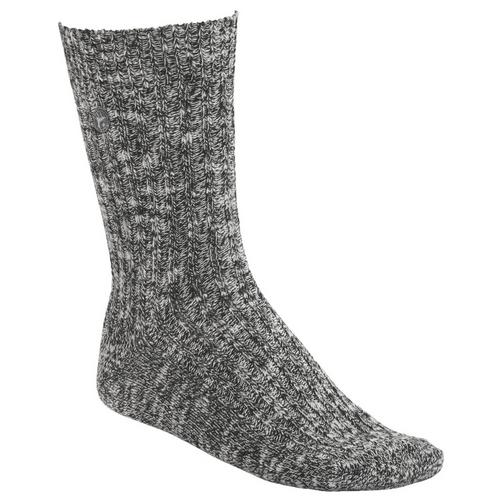 Rückansicht von Birkenstock Socken Freizeitsocken Herren Schwarz/Grau