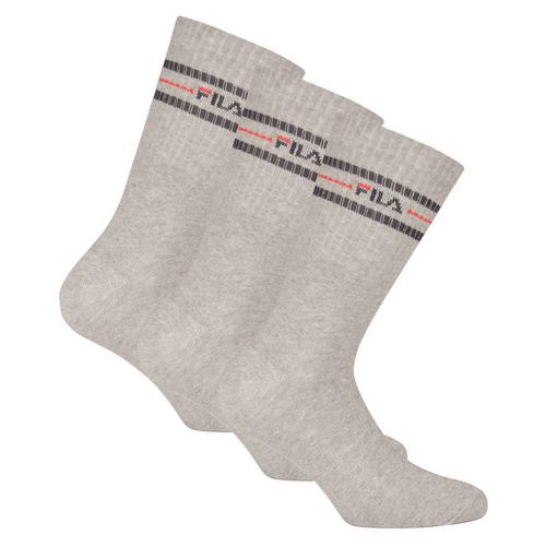 Rückansicht von FILA Socken Freizeitsocken Grau