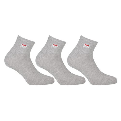 Rückansicht von FILA Socken Freizeitsocken Grau