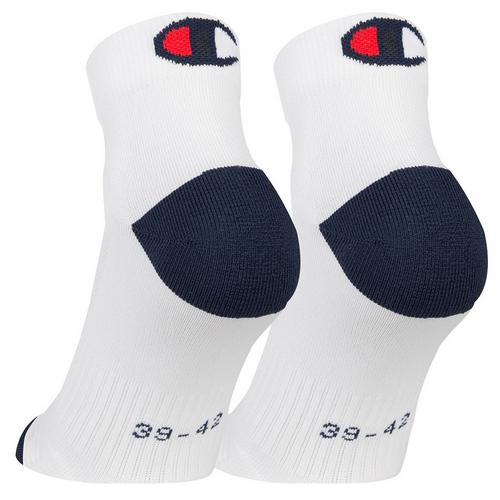 Rückansicht von CHAMPION Socken Freizeitsocken Weiß