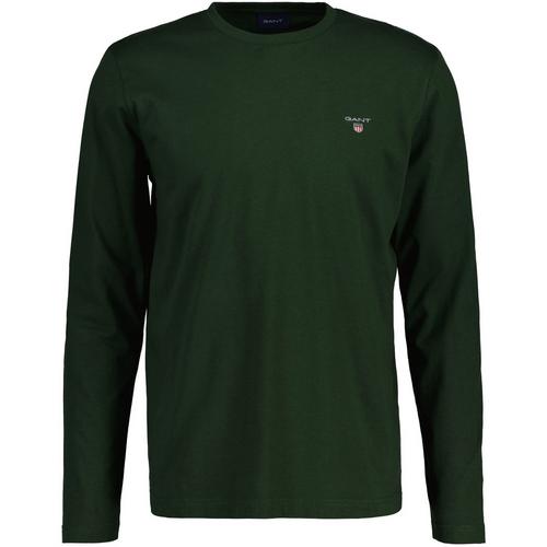 Rückansicht von GANT Longsleeve T-Shirt Herren Grün