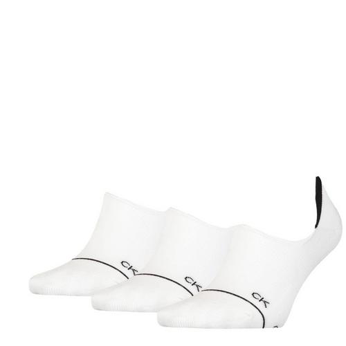 Rückansicht von Calvin Klein Socken Freizeitsocken Damen Weiß