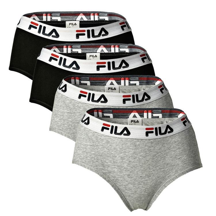 FILA FILA Panty Unterhose Damen - Schwarz/Grau - 0 | SportScheck