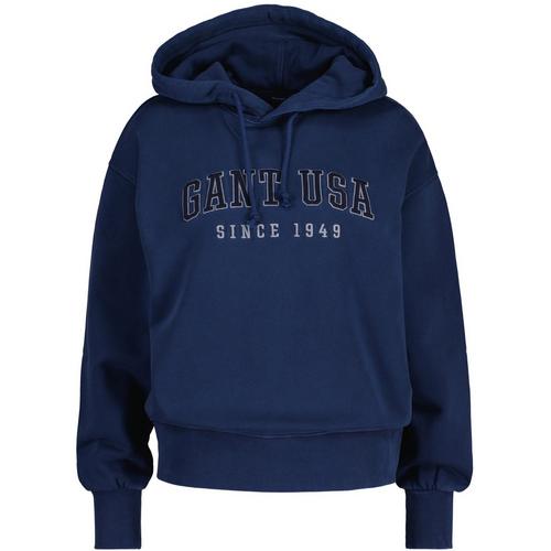 Rückansicht von GANT Sweatshirt Sweatshirt Damen Blau