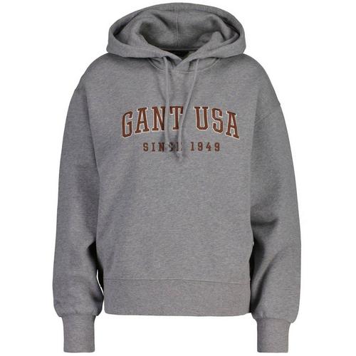 Rückansicht von GANT Sweatshirt Sweatshirt Damen Grau