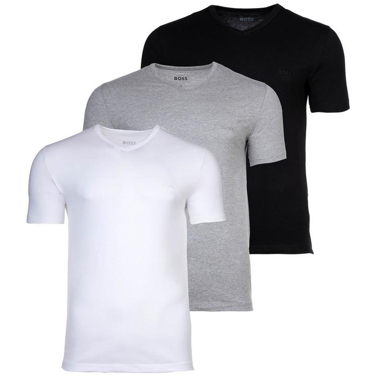 Boss Boss T-Shirt T-Shirt Herren - Wei&szlig;/Grau/Schwarz - 0 | SportScheck