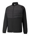 PUMA teamLIGA Hybrid Jacke Trainingsjacke Herren - schwarz