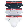 FILA Slip Unterhose Herren - Marine/Grau/Wei&szlig;