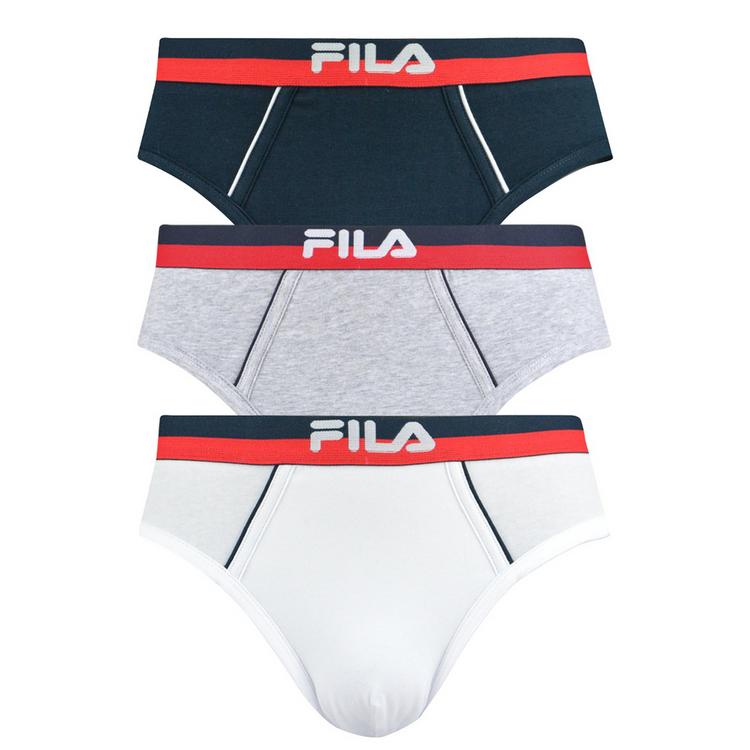 FILA FILA Slip Unterhose Herren - Marine/Grau/Wei&szlig; - 0 | SportScheck