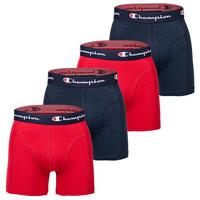 CHAMPION Boxershort Unterhose Herren - Marine/Rot