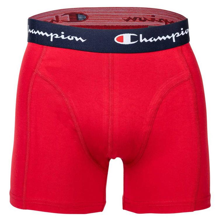 CHAMPION CHAMPION Boxershort Unterhose Herren - Marine/Rot - 1 | SportScheck