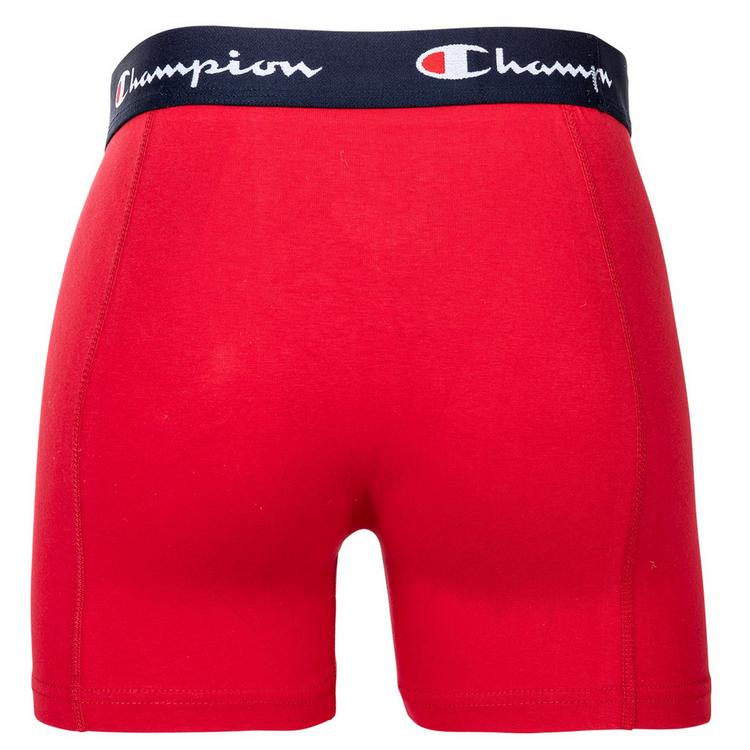 CHAMPION CHAMPION Boxershort Unterhose Herren - Marine/Rot - 3 | SportScheck