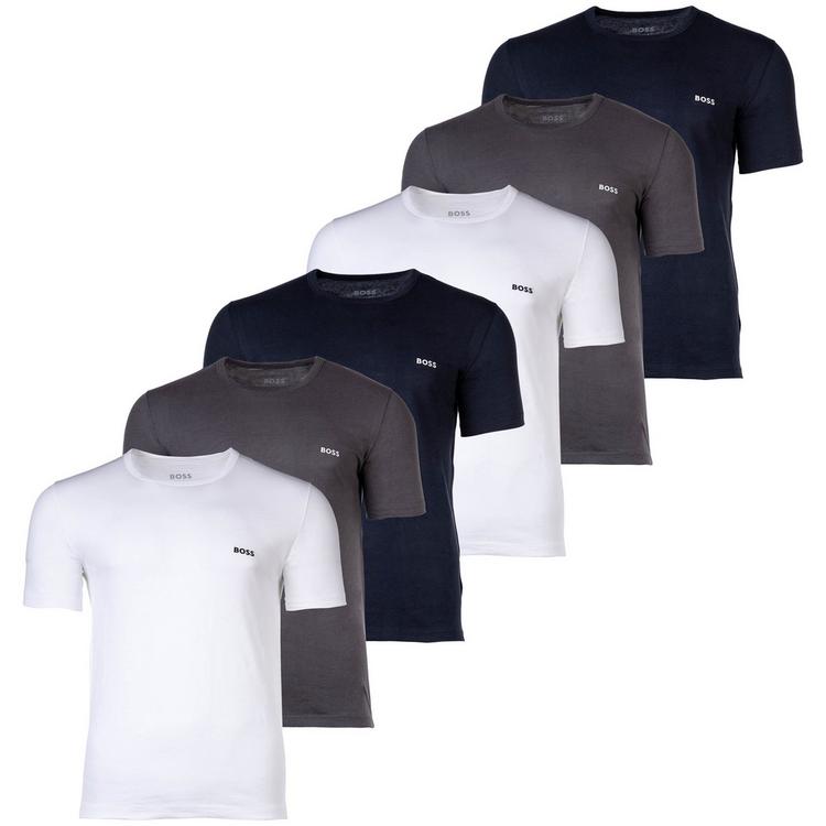 Boss Boss T-Shirt T-Shirt Herren - Blau/Grau/Wei&szlig; - 0 | SportScheck