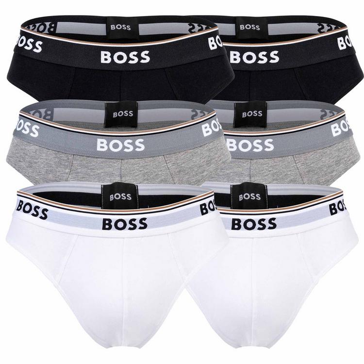 Boss Boss Slip Unterhose Herren - Wei&szlig;/Grau/Schwarz - 0 | SportScheck