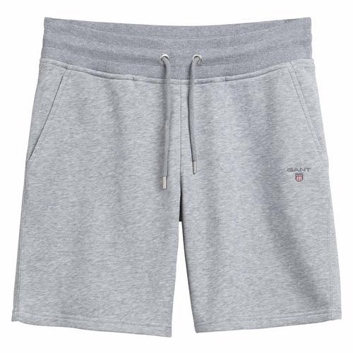 Rückansicht von GANT Shorts Sweatshorts Herren Grau