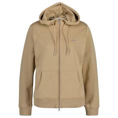 GANT Sweatjacke Sweatjacke Damen Khaki