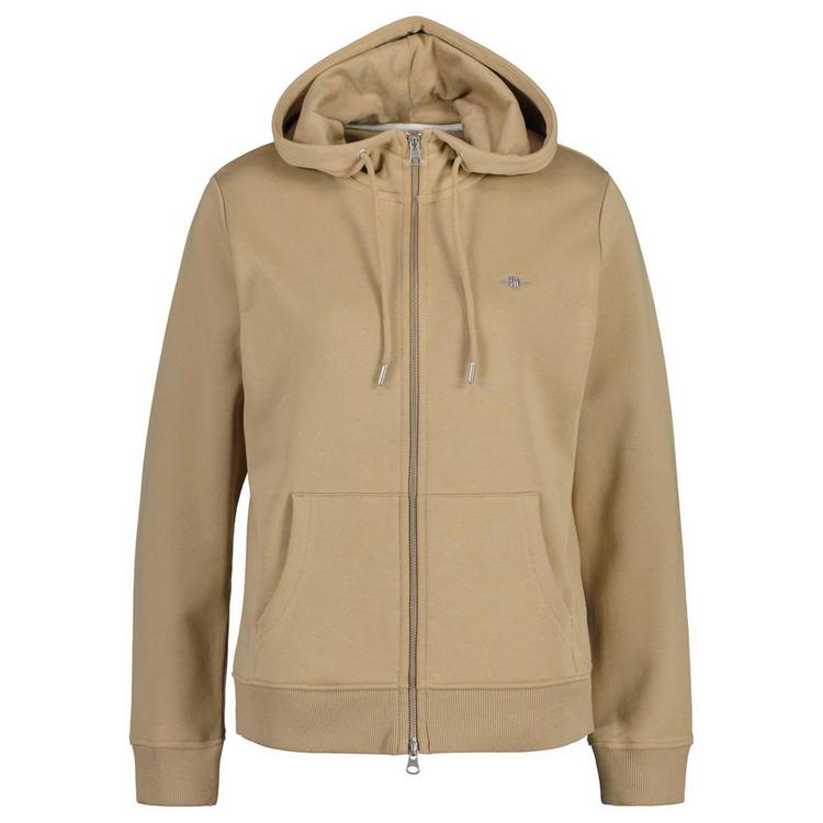 GANT GANT Sweatjacke Sweatjacke Damen - Khaki - 0 | SportScheck